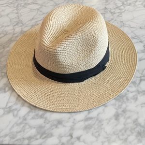 Straw Fedora Hat